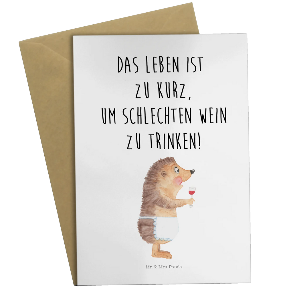 Grußkarte Igel mit Wein Grußkarte, Klappkarte, Einladungskarte, Glückwunschkarte, Hochzeitskarte, Geburtstagskarte, Karte, Ansichtskarten, Tiermotive, Gute Laune, lustige Sprüche, Tiere, Wein Spruch, Igel, Geschenk Weintrinker, Geschenk Weinliebhaber, Wein Deko, Weinglas, Rotwein, Weißwein, Wein trinken