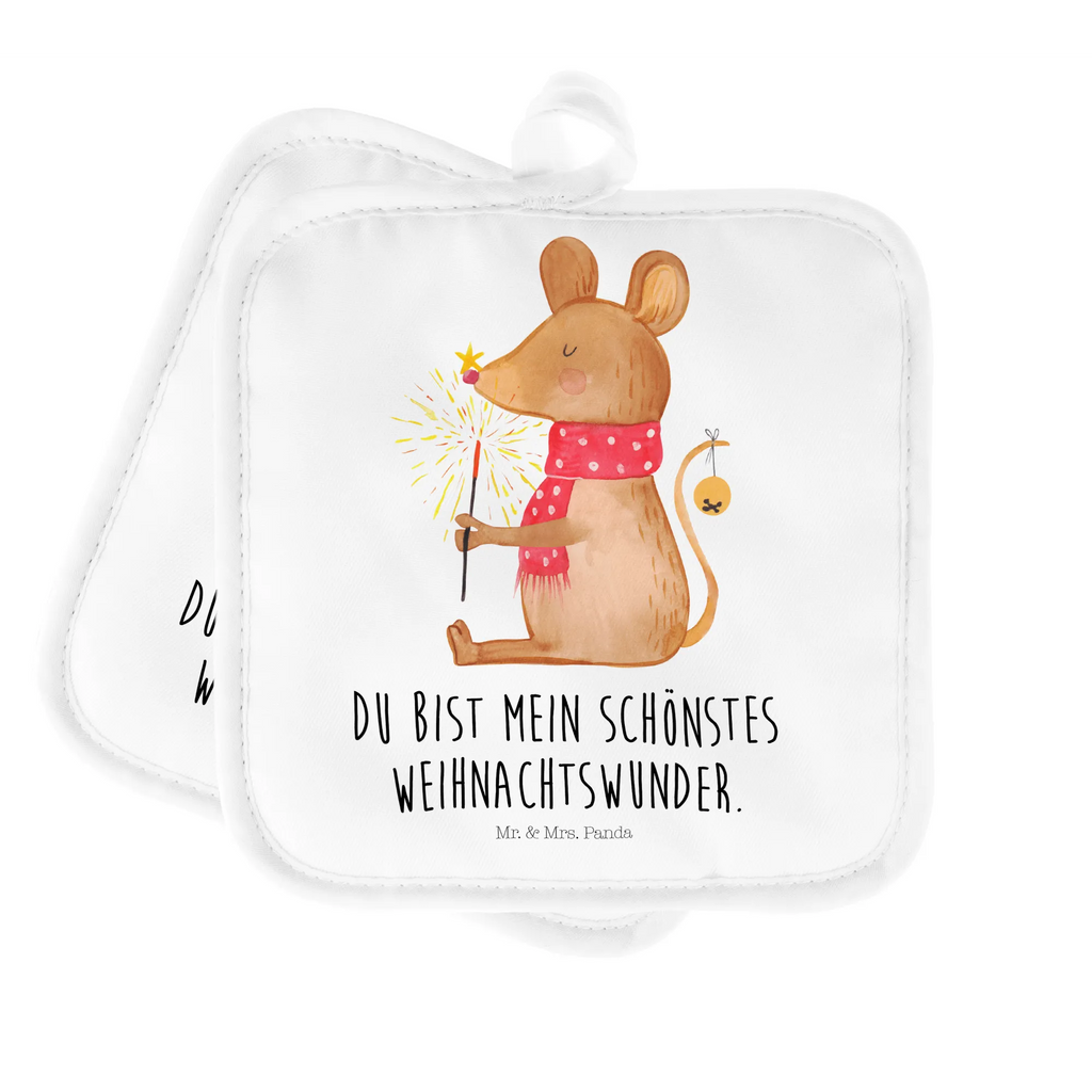 2er Set Topflappen  Weihnachtsmaus Topflappen, Topfuntersetzer, Ofenhandschuh, Topflappen Set, Topflappen lustig, Topflappen mit Spruch, Ofenhandschuhe, Topfhandschuhe, Topfhandschuh, Topflappenset, Topflappen 2er Set, Schöne Topflappen, Winter, Weihnachten, Weihnachtsdeko, Nikolaus, Advent, Heiligabend, Wintermotiv, Frohe Weihnachten, Weihnachtsgruß, Weihnachtsmotiv, Maus, Mäuschen, Weihnachtswunder