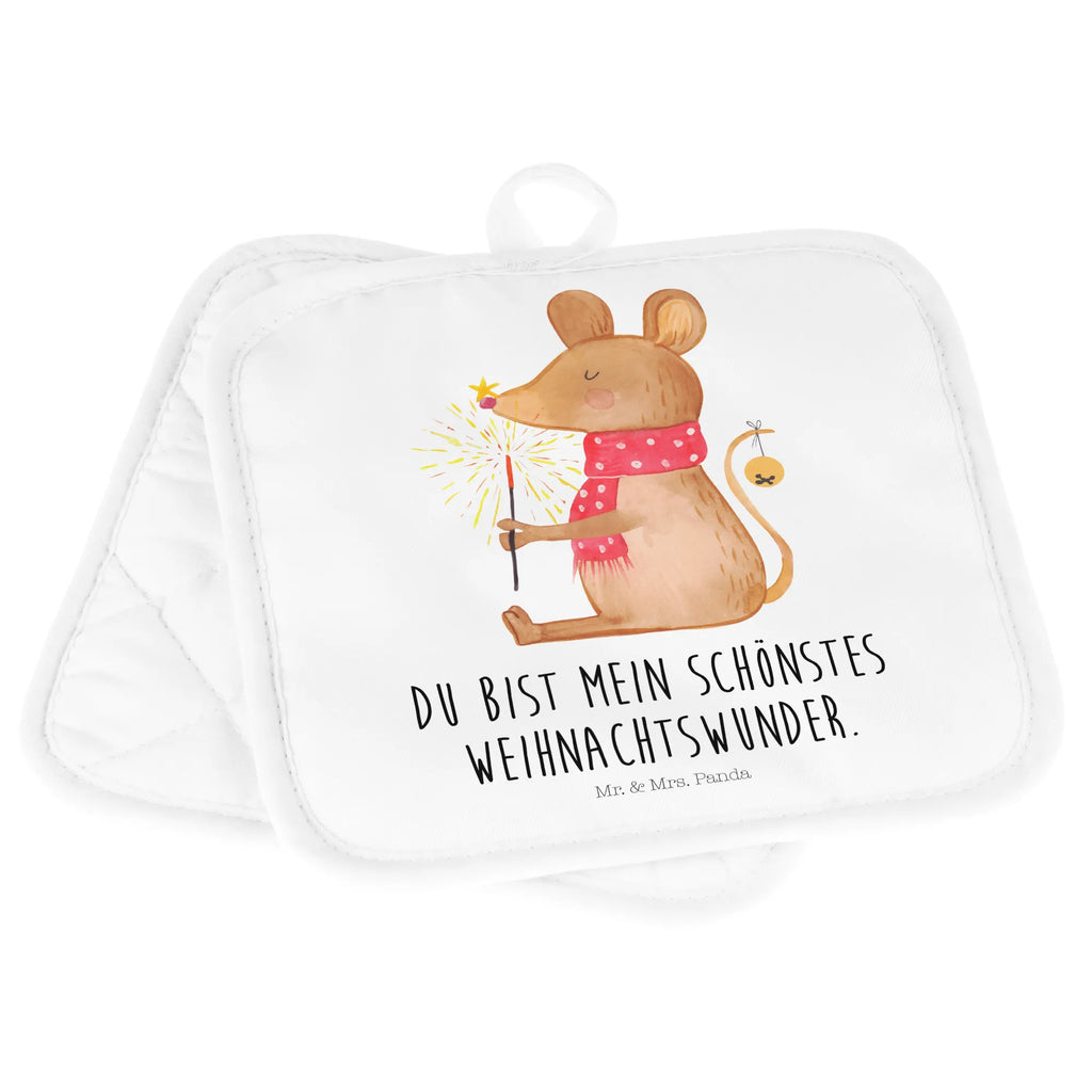 2er Set Topflappen  Weihnachtsmaus Topflappen, Topfuntersetzer, Ofenhandschuh, Topflappen Set, Topflappen lustig, Topflappen mit Spruch, Ofenhandschuhe, Topfhandschuhe, Topfhandschuh, Topflappenset, Topflappen 2er Set, Schöne Topflappen, Winter, Weihnachten, Weihnachtsdeko, Nikolaus, Advent, Heiligabend, Wintermotiv, Frohe Weihnachten, Weihnachtsgruß, Weihnachtsmotiv, Maus, Mäuschen, Weihnachtswunder
