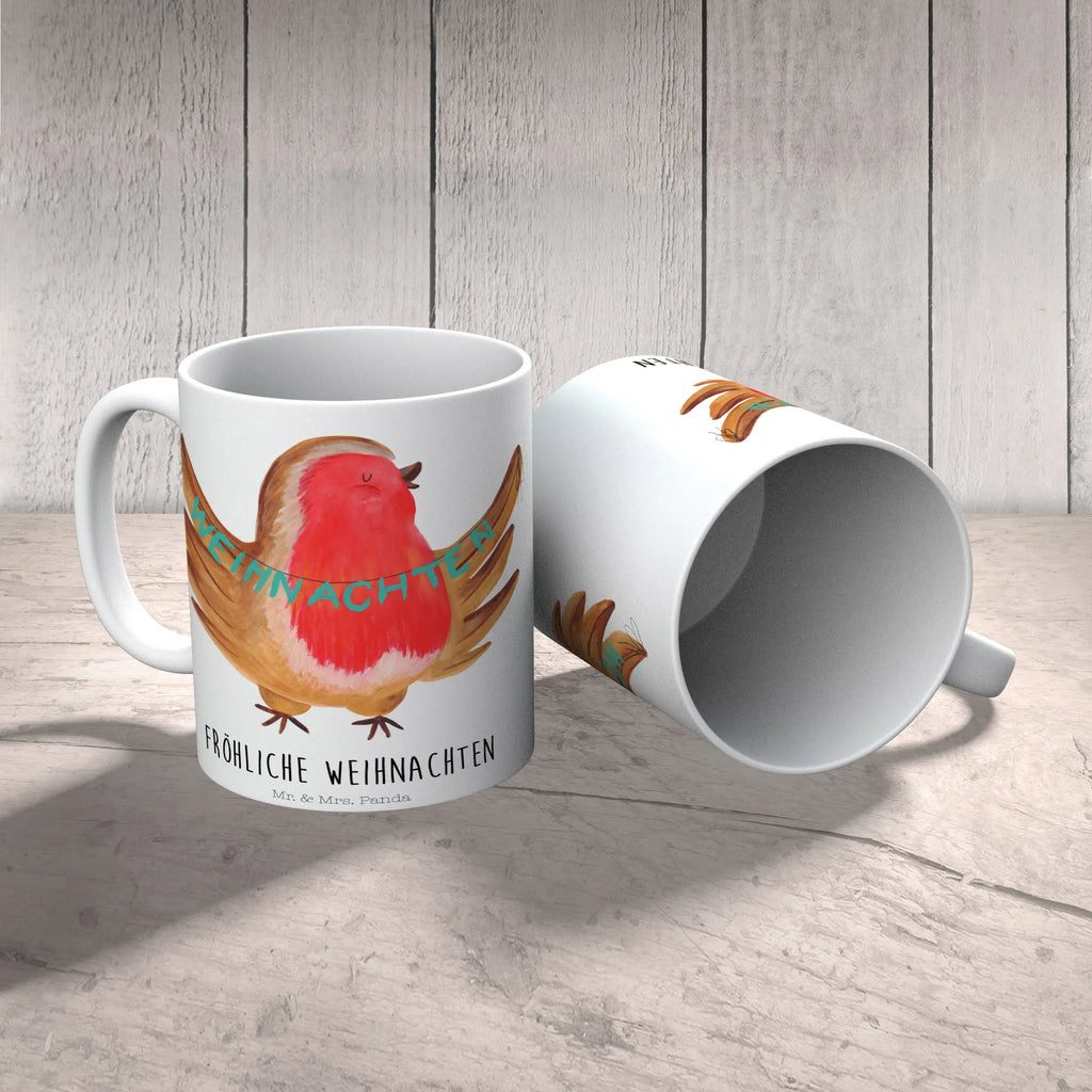 Tasse Rotkehlchen Weihnachten Tasse, Kaffeetasse, Teetasse, Becher, Kaffeebecher, Teebecher, Keramiktasse, Porzellantasse, Büro Tasse, Geschenk Tasse, Tasse Sprüche, Tasse Motive, Kaffeetassen, Tasse bedrucken, Designer Tasse, Cappuccino Tassen, Schöne Teetassen, Winter, Weihnachten, Weihnachtsdeko, Nikolaus, Advent, Heiligabend, Wintermotiv, Frohe Weihnachten, Weihnachtsmotiv, Weihnachtsgruß, Vogel, xmas