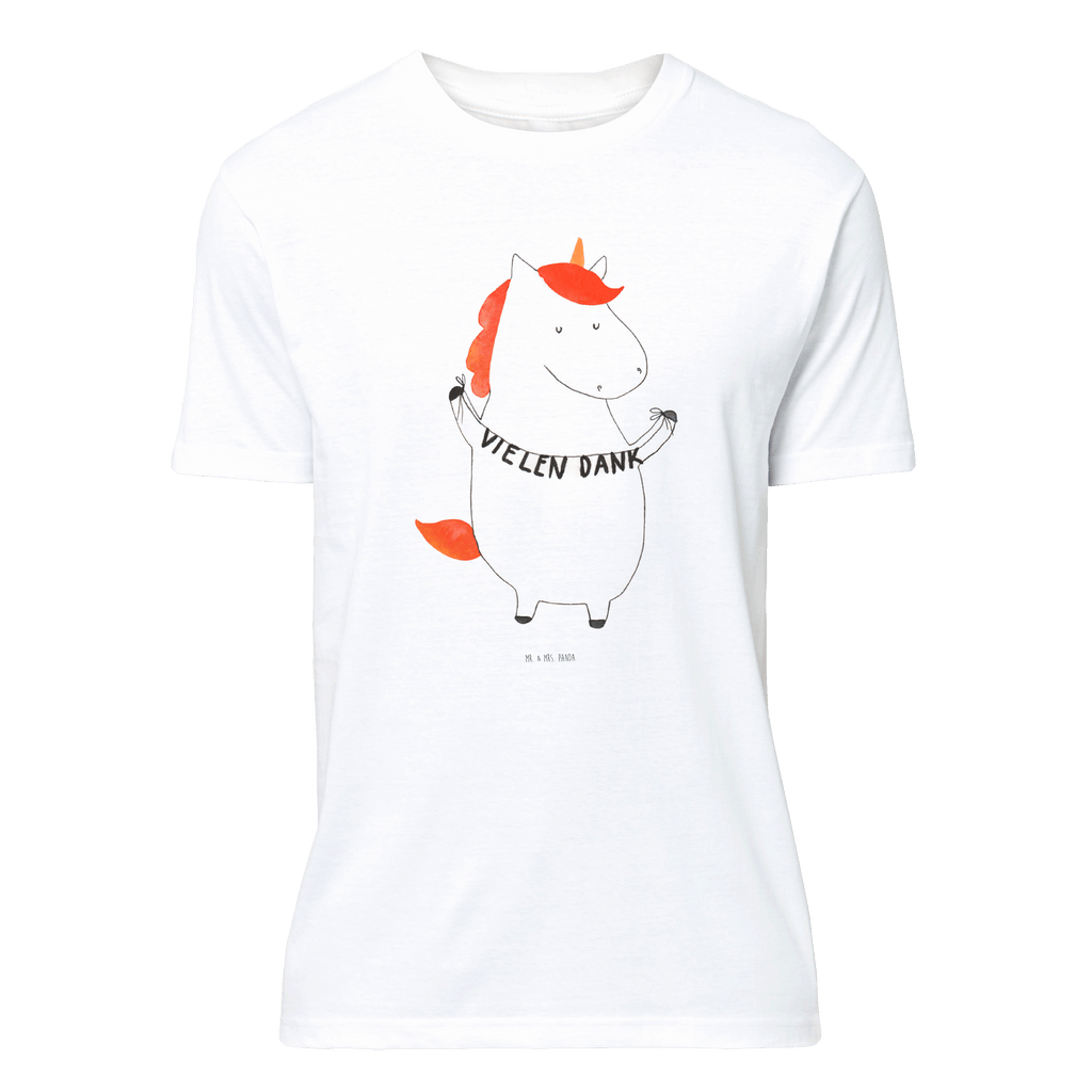 T-Shirt Standard Einhorn Vielen Dank T-Shirt, Shirt, Tshirt, Lustiges T-Shirt, T-Shirt mit Spruch, Party, Junggesellenabschied, Jubiläum, Geburstag, Herrn, Damen, Männer, Frauen, Schlafshirt, Nachthemd, Sprüche, Einhorn, Einhörner, Einhorn Deko, Pegasus, Unicorn, Danke, vielen Dank, Dankeschön, Danksagung