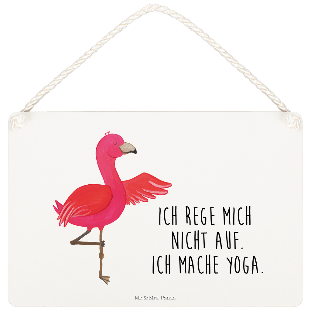 Deko Schild Flamingo Yoga Dekoschild, Deko Schild, Schild, Tür Schild, Türschild, Holzschild, Wandschild, Wanddeko, Flamingo, Vogel, Yoga, Namaste, Achtsamkeit, Yoga-Übung, Entspannung, Ärger, Aufregen, Tiefenentspannung