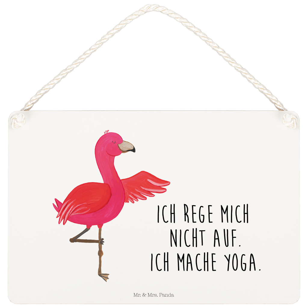 Deko Schild Flamingo Yoga Dekoschild, Deko Schild, Schild, Tür Schild, Türschild, Holzschild, Wandschild, Wanddeko, Flamingo, Vogel, Yoga, Namaste, Achtsamkeit, Yoga-Übung, Entspannung, Ärger, Aufregen, Tiefenentspannung