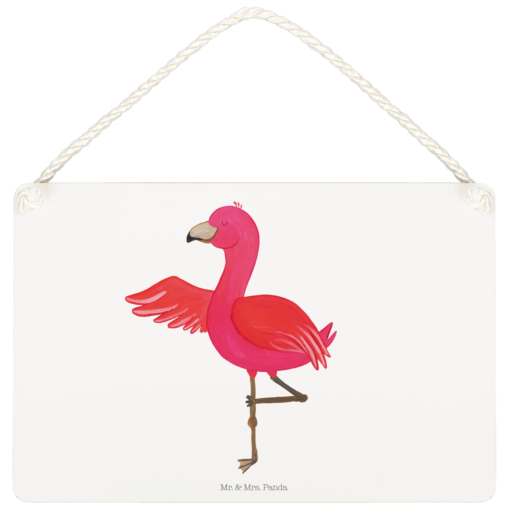 Deko Schild Flamingo Yoga Dekoschild, Deko Schild, Schild, Tür Schild, Türschild, Holzschild, Wandschild, Wanddeko, Flamingo, Vogel, Yoga, Namaste, Achtsamkeit, Yoga-Übung, Entspannung, Ärger, Aufregen, Tiefenentspannung