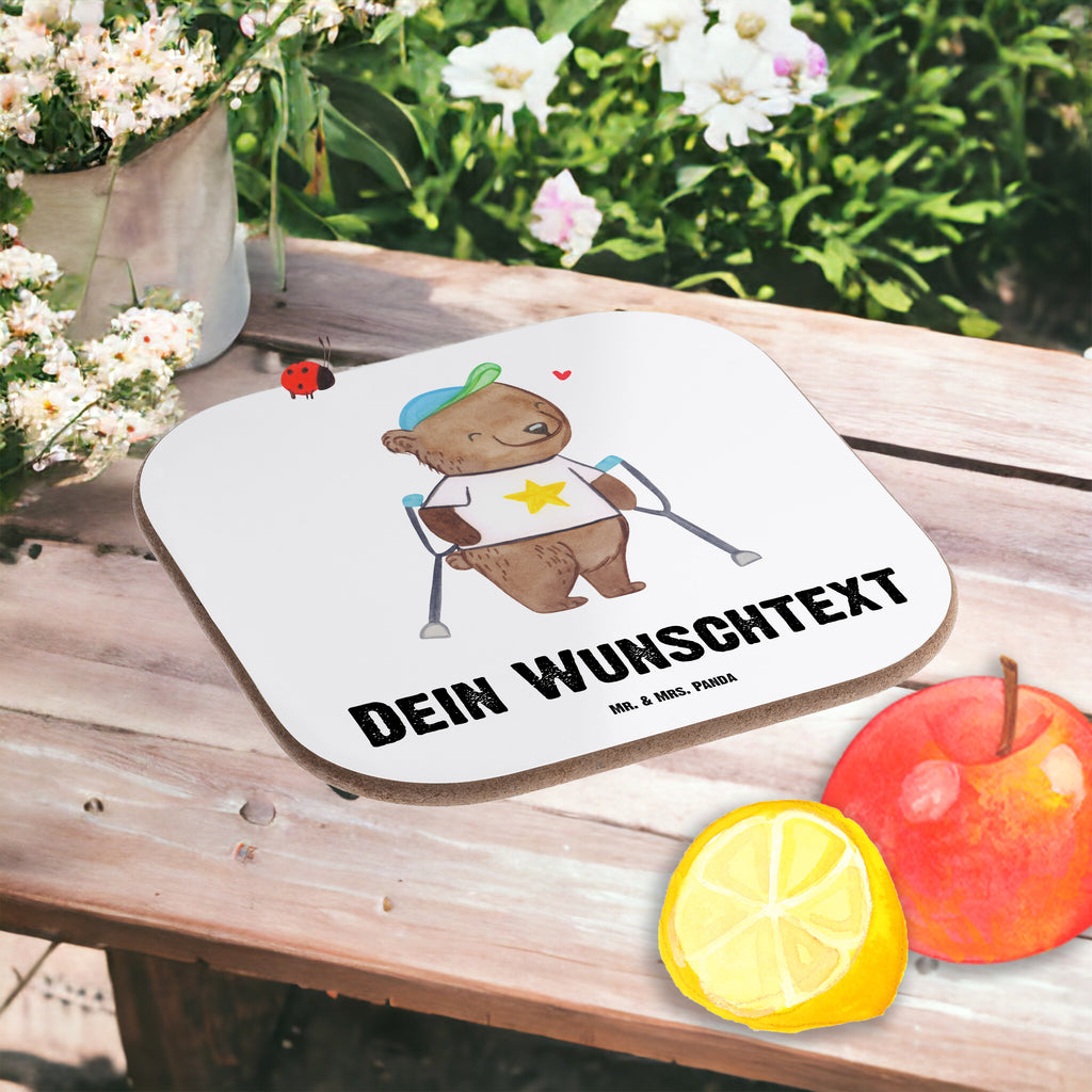 Personalisierte Untersetzer Bär Gehhilfen Personalisierte Untersetzer, PErsonalisierte Bierdeckel, Personalisierte Glasuntersetzer, Peronalisierte Untersetzer Gläser, Personalisiert Getränkeuntersetzer, Untersetzer mit Namen, Bedrucken, Personalisieren, Namensaufdruck, Bär, Gehhilfe, Krücken