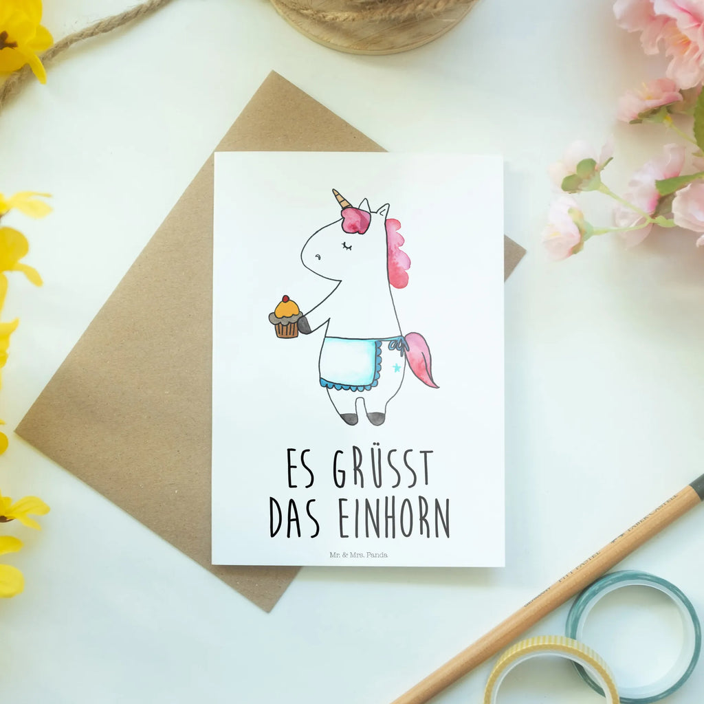 Grußkarte Einhorn Muffin Grußkarte, Klappkarte, Einladungskarte, Glückwunschkarte, Hochzeitskarte, Geburtstagskarte, Karte, Ansichtskarten, Einhorn, Einhörner, Einhorn Deko, Pegasus, Unicorn, Geburtstag, Backen, Muffin, Kekse, Geburtstagsgrüße, Glückwünsche, Liebesgrüße, Grüße