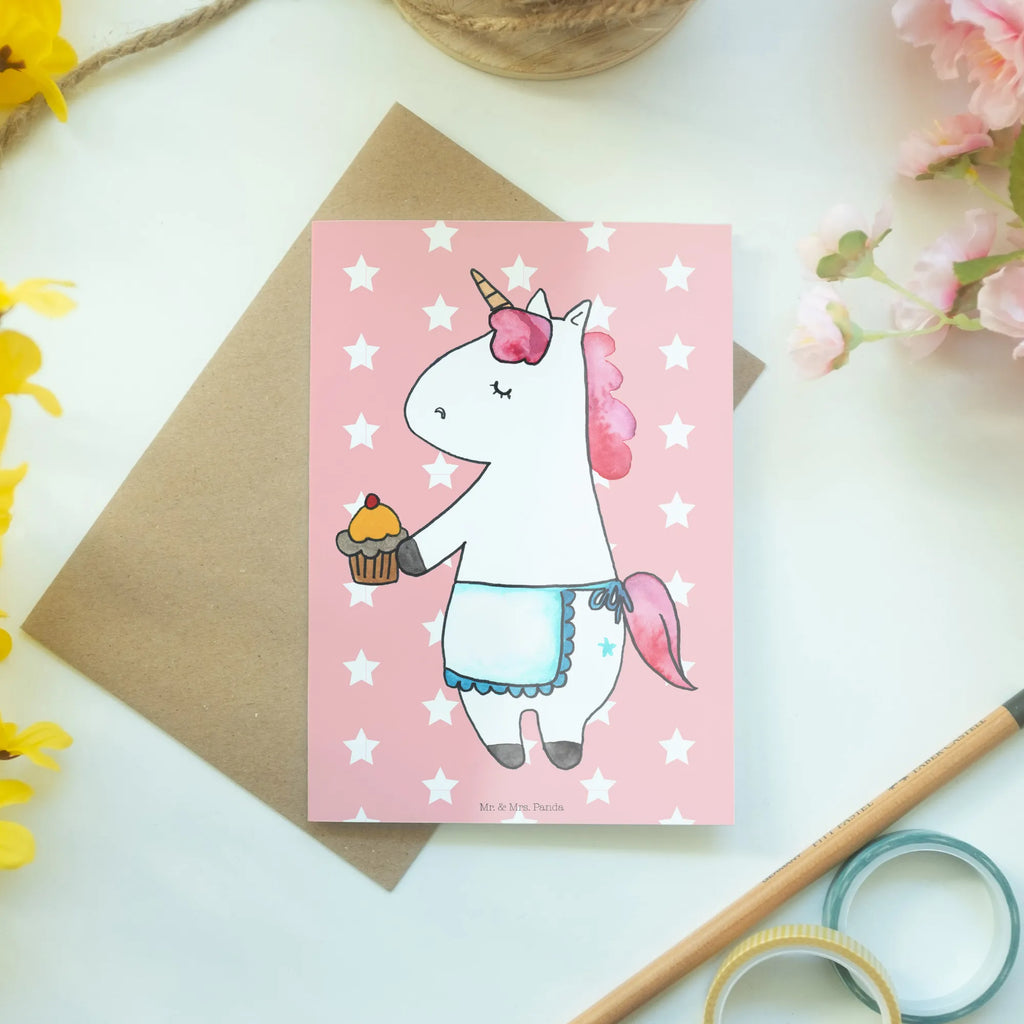 Grußkarte Einhorn Muffin Grußkarte, Klappkarte, Einladungskarte, Glückwunschkarte, Hochzeitskarte, Geburtstagskarte, Karte, Ansichtskarten, Einhorn, Einhörner, Einhorn Deko, Pegasus, Unicorn, Geburtstag, Backen, Muffin, Kekse, Geburtstagsgrüße, Glückwünsche, Liebesgrüße, Grüße