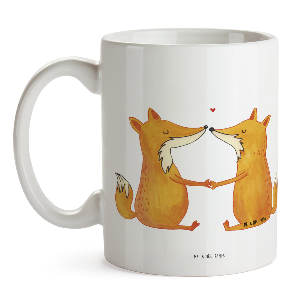 Tasse Füchse Liebe Tasse, Kaffeetasse, Teetasse, Becher, Kaffeebecher, Teebecher, Keramiktasse, Porzellantasse, Büro Tasse, Geschenk Tasse, Tasse Sprüche, Tasse Motive, Kaffeetassen, Tasse bedrucken, Designer Tasse, Cappuccino Tassen, Schöne Teetassen, Fuchs, Füchse, Fox, Liebe, Liebespaar, Paar, Partner, Freundin, Freund, Ehe, Verlobte, Ehemann, Ehefrau, Liebesbeweis