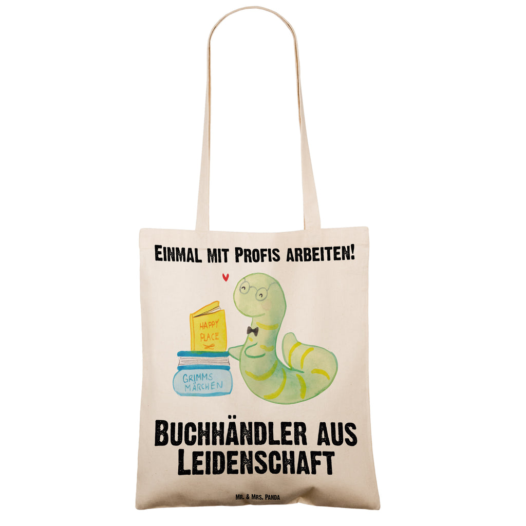 Tragetasche Buchhändler aus Leidenschaft Beuteltasche, Beutel, Einkaufstasche, Jutebeutel, Stoffbeutel, Tasche, Shopper, Umhängetasche, Strandtasche, Schultertasche, Stofftasche, Tragetasche, Badetasche, Jutetasche, Einkaufstüte, Laptoptasche, Beruf, Ausbildung, Jubiläum, Abschied, Rente, Kollege, Kollegin, Geschenk, Schenken, Arbeitskollege, Mitarbeiter, Firma, Danke, Dankeschön, Buchhändler, Buchhandlung, Buchverkäufer, Bibliothekar, Bücherwurm