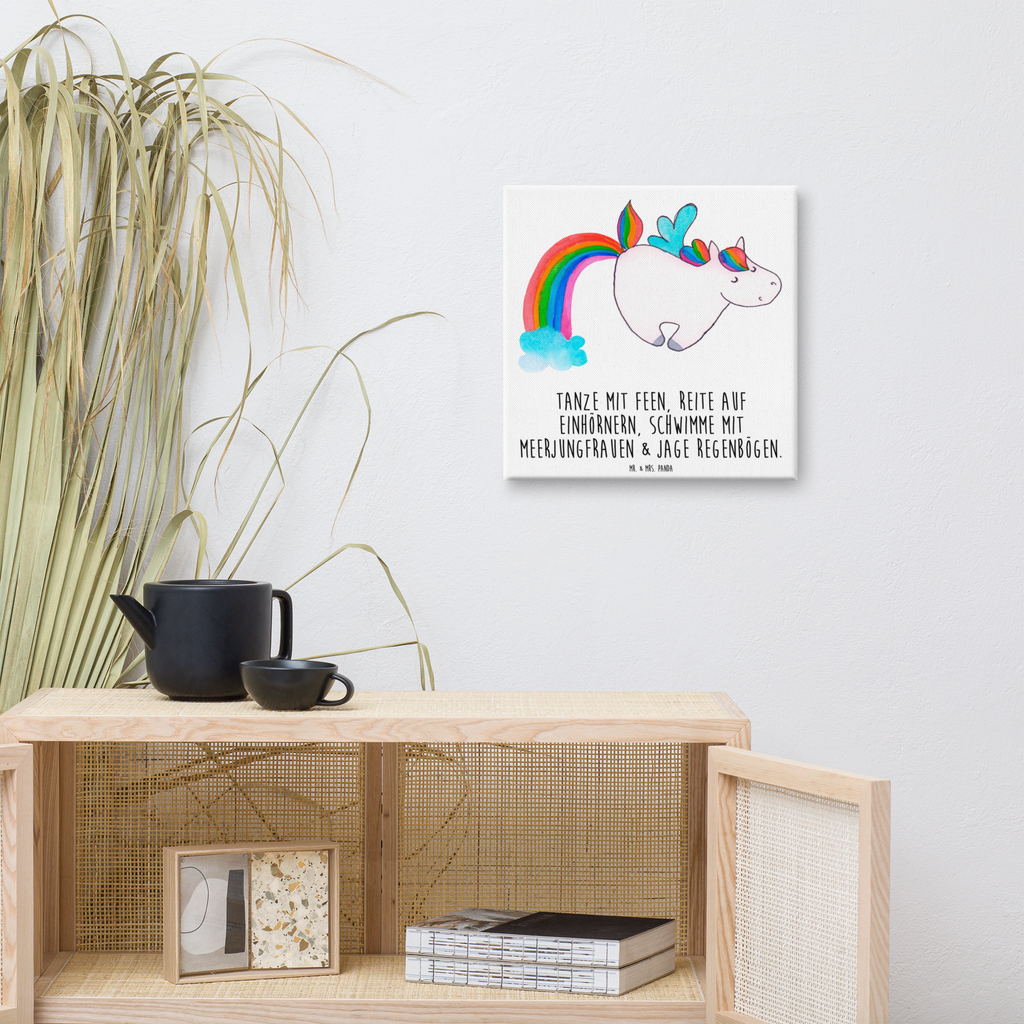 Leinwand Bild Einhorn Pegasus Leinwand, Bild, Kunstdruck, Wanddeko, Dekoration, Einhorn, Einhörner, Einhorn Deko, Pegasus, Unicorn, Regenbogen, Spielen, Realität, Glitzer, Erwachsenwerden