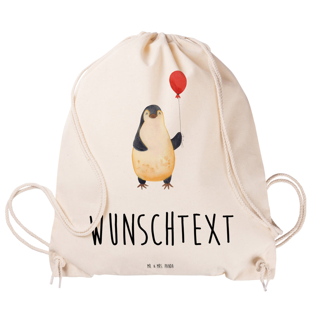 Personalisierter Sportbeutel Pinguin Luftballon Personalisierter Sportbeutel, Personalisierter Beutel, Personalisierte Sporttasche, Personalisierter Tasche, Personalisierter Stoffbeutel, Personalisierter Sportbeutel Kinder, Sportbeutel mit Namen, Turnbeutel mit Namen, Beutel mit Namen, Sporttasche mit Namen, Tasche mit Namen, Stoffbeutel mit Namen, Sportbeutel Kinder mit Namen, Wunschtext, Wunschnamen, Personalisierbar, Personalisierung, Pinguin, Pinguine, Luftballon, Tagträume, Lebenslust, Geschenk Freundin, Geschenkidee, beste Freundin, Motivation, Neustart, neues Leben, Liebe, Glück