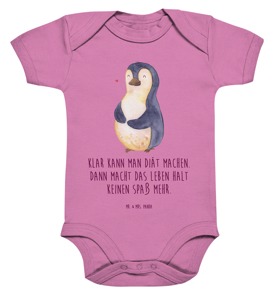 Organic Baby Body Pinguin Diät Babykleidung, Babystrampler, Strampler, Wickelbody, Baby Erstausstattung, Junge, Mädchen, Pinguin, Pinguine, Diät, Abnehmen, Abspecken, Gewicht, Motivation, Selbstliebe, Körperliebe, Selbstrespekt