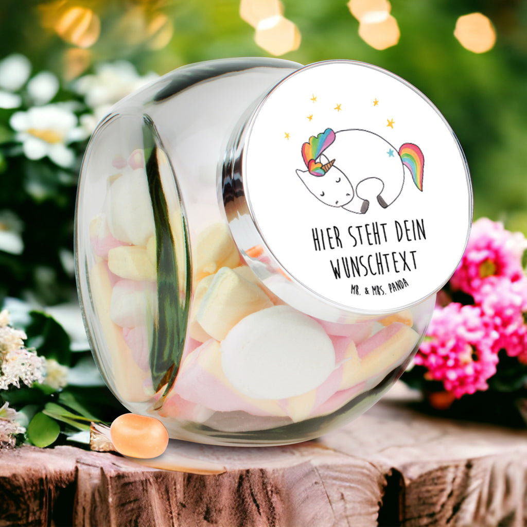 Personalisiertes Bonbonglas Einhorn Nacht Vorratsdose, Vorratsbehälter, Süßigkeitenglas, Süßigkeitendose, Kaffeedose, Müslidose, Teedose, Keksbehälter, Keksedose, Glasdose, Glasbälter, Vorratsglas, Küchenbehälter, Aufbewahrungsdose, Aufbewahungsglas, Gewürzdose, Küchenorganizer, Snackdose, Einhorn, Einhörner, Einhorn Deko, Pegasus, Unicorn, Träume, Traum, unicorn, Realität, Menschen, Geschenk, Ruhe, Freundin