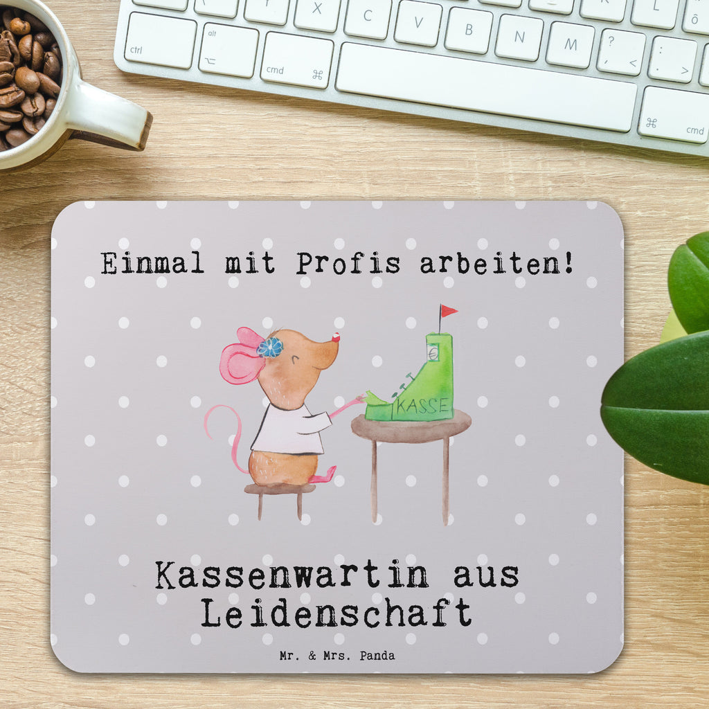 Mauspad Kassenwartin aus Leidenschaft Mousepad, Computer zubehör, Büroausstattung, PC Zubehör, Arbeitszimmer, Mauspad, Einzigartiges Mauspad, Designer Mauspad, Mausunterlage, Mauspad Büro, Beruf, Ausbildung, Jubiläum, Abschied, Rente, Kollege, Kollegin, Geschenk, Schenken, Arbeitskollege, Mitarbeiter, Firma, Danke, Dankeschön, Kassenwartin, Schatzmeisterin, Verein