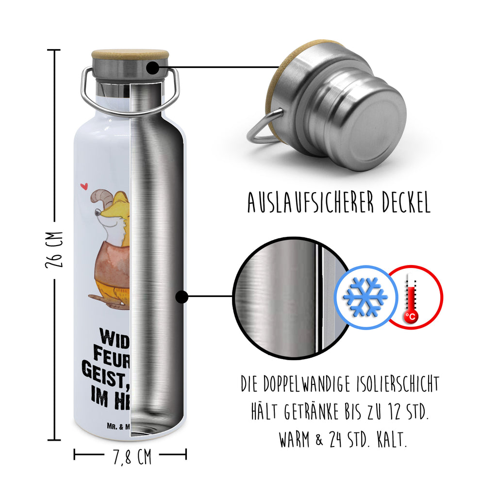 Trinkflasche Widder Astologie Thermosflasche, Isolierflasche, Edelstahl, Trinkflasche, isoliert, Wamrhaltefunktion, Sportflasche, Flasche zum Sport, Sportlerflasche, Tierkreiszeichen, Sternzeichen, Horoskop, Astrologie, Aszendent, Widder, Geburtstagsgeschenk, Geschenk