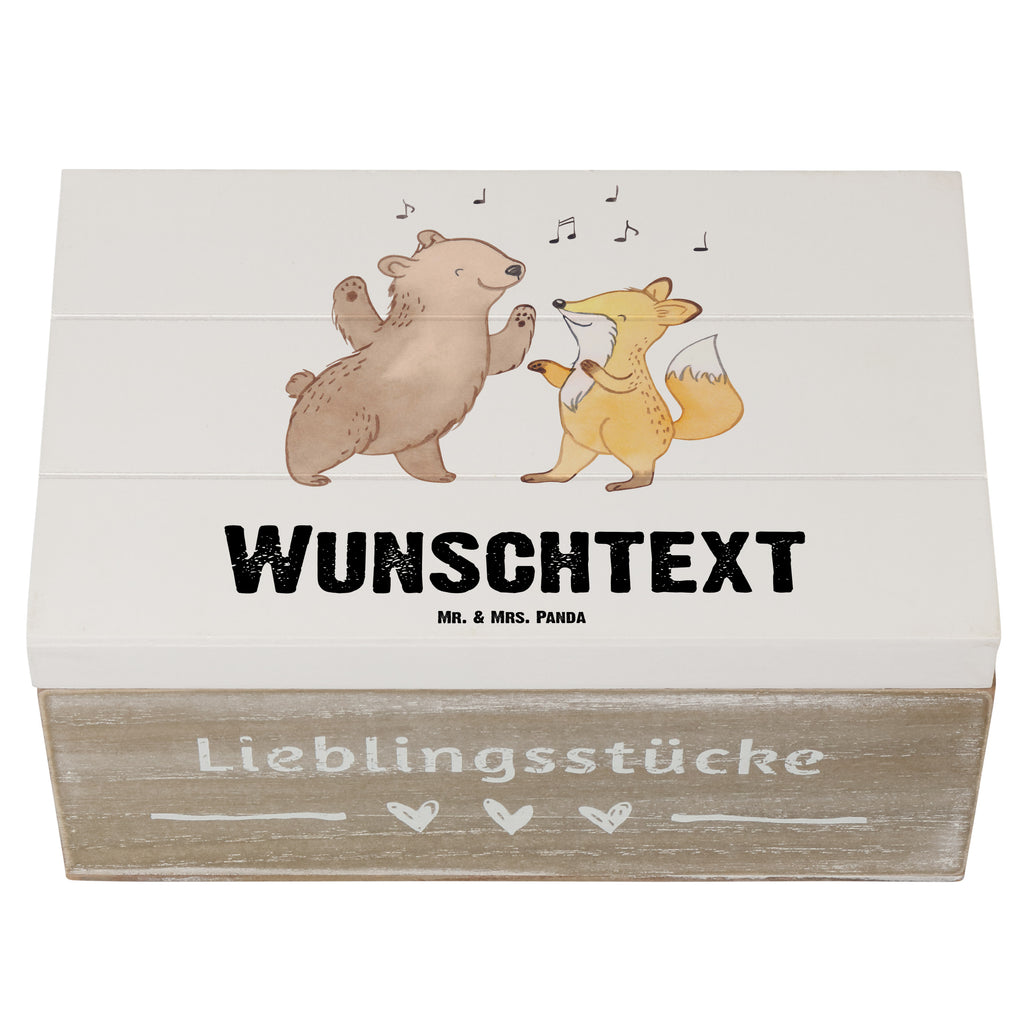 Personalisierte Holzkiste Bär & Fuchs Disco Holzkiste mit Namen, Kiste mit Namen, Schatzkiste mit Namen, Truhe mit Namen, Schatulle mit Namen, Erinnerungsbox mit Namen, Erinnerungskiste, mit Namen, Dekokiste mit Namen, Aufbewahrungsbox mit Namen, Holzkiste Personalisiert, Kiste Personalisiert, Schatzkiste Personalisiert, Truhe Personalisiert, Schatulle Personalisiert, Erinnerungsbox Personalisiert, Erinnerungskiste Personalisiert, Dekokiste Personalisiert, Aufbewahrungsbox Personalisiert, Geschenkbox personalisiert, GEschenkdose personalisiert, Geschenk, Sport, Sportart, Hobby, Schenken, Danke, Dankeschön, Auszeichnung, Gewinn, Sportler, Disco, Clubs, Tanzen, Feiern, Clubbing, Tanzstimmung, Nachtclub