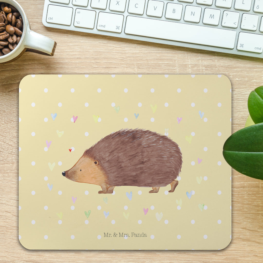 Mauspad Igel Herzen Mousepad, Computer zubehör, Büroausstattung, PC Zubehör, Arbeitszimmer, Mauspad, Einzigartiges Mauspad, Designer Mauspad, Mausunterlage, Mauspad Büro, Tiermotive, Gute Laune, lustige Sprüche, Tiere, Liebe, Herz, Herzen, Igel, Vertrauen, Kuss, Leben