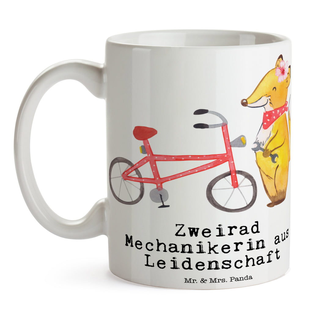 Tasse Zweirad Mechanikerin aus Leidenschaft Tasse, Kaffeetasse, Teetasse, Becher, Kaffeebecher, Teebecher, Keramiktasse, Porzellantasse, Büro Tasse, Geschenk Tasse, Tasse Sprüche, Tasse Motive, Kaffeetassen, Tasse bedrucken, Designer Tasse, Cappuccino Tassen, Schöne Teetassen, Beruf, Ausbildung, Jubiläum, Abschied, Rente, Kollege, Kollegin, Geschenk, Schenken, Arbeitskollege, Mitarbeiter, Firma, Danke, Dankeschön