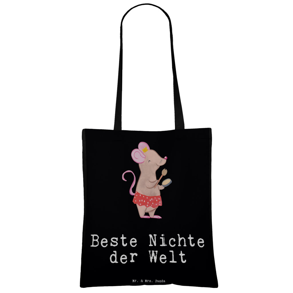 Tragetasche Maus Beste Nichte der Welt Beuteltasche, Beutel, Einkaufstasche, Jutebeutel, Stoffbeutel, Tasche, Shopper, Umhängetasche, Strandtasche, Schultertasche, Stofftasche, Tragetasche, Badetasche, Jutetasche, Einkaufstüte, Laptoptasche, für, Dankeschön, Geschenk, Schenken, Geburtstag, Geburtstagsgeschenk, Geschenkidee, Danke, Bedanken, Mitbringsel, Freude machen, Geschenktipp, Nichte, Onkel, Tante, Patentante, Patenonkel, Patenkind, Taufe, Tochter der Schwester, Tochter des Bruders, Beste