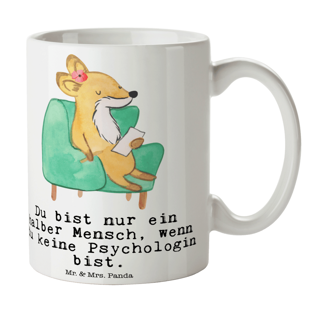 Tasse Psychologin mit Herz Tasse, Kaffeetasse, Teetasse, Becher, Kaffeebecher, Teebecher, Keramiktasse, Porzellantasse, Büro Tasse, Geschenk Tasse, Tasse Sprüche, Tasse Motive, Kaffeetassen, Tasse bedrucken, Designer Tasse, Cappuccino Tassen, Schöne Teetassen, Beruf, Ausbildung, Jubiläum, Abschied, Rente, Kollege, Kollegin, Geschenk, Schenken, Arbeitskollege, Mitarbeiter, Firma, Danke, Dankeschön