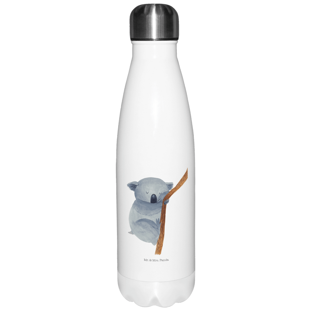 Thermosflasche Koalabär Isolierflasche, Thermoflasche, Trinkflasche, Thermos, Edelstahl, Tiermotive, Gute Laune, lustige Sprüche, Tiere, Koala, träumen, Traum, schlafen, Schlafzimmer, Traumland, Bär, Koalabär