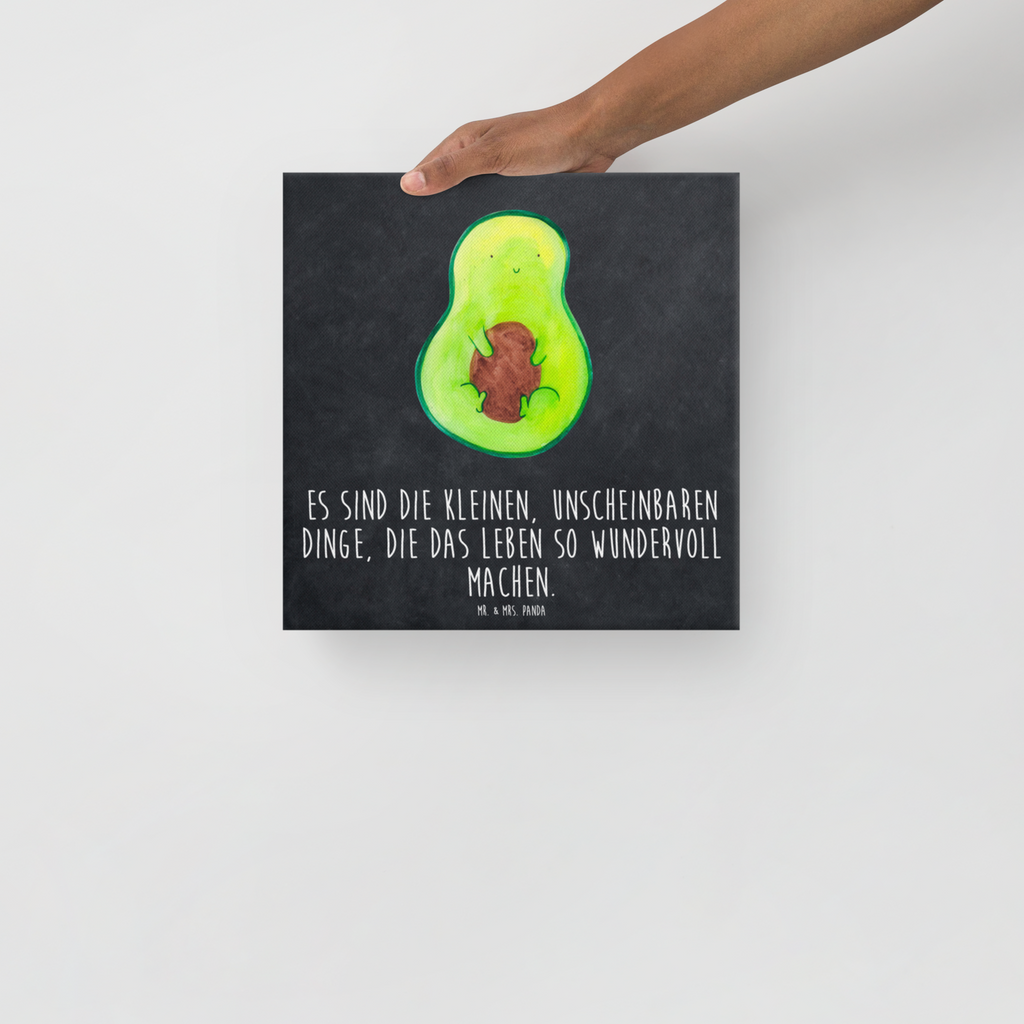 Leinwand Bild Avocado Kern Leinwand, Bild, Kunstdruck, Wanddeko, Dekoration, Avocado, Veggie, Vegan, Gesund, Avokado, Avocadokern, Kern, Pflanze, Spruch Leben