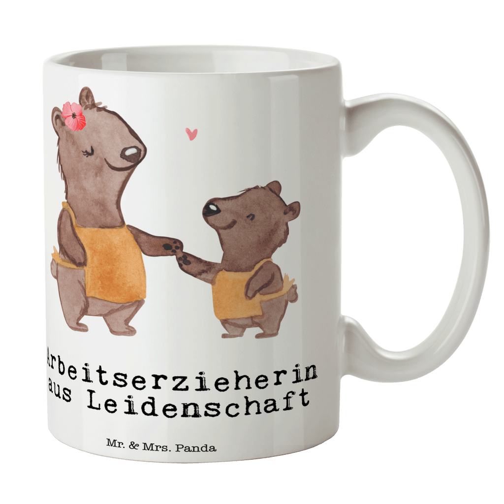 Tasse Arbeitserzieherin aus Leidenschaft Tasse, Kaffeetasse, Teetasse, Becher, Kaffeebecher, Teebecher, Keramiktasse, Porzellantasse, Büro Tasse, Geschenk Tasse, Tasse Sprüche, Tasse Motive, Kaffeetassen, Tasse bedrucken, Designer Tasse, Cappuccino Tassen, Schöne Teetassen, Beruf, Ausbildung, Jubiläum, Abschied, Rente, Kollege, Kollegin, Geschenk, Schenken, Arbeitskollege, Mitarbeiter, Firma, Danke, Dankeschön, Arbeitserzieherin, Arbeitspädagogin, Studium