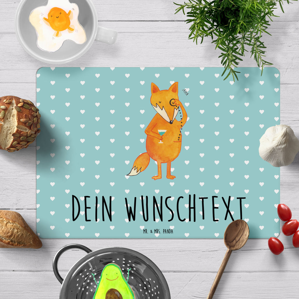 Personalisiertes Tischset Fuchs Lord Personalisiertes Tischet, Personalisierter Tischuntersetzer, Personalisiertes Platzset, Fuchs, Füchse, tröstende Worte, Spruch lustig, Liebeskummer Geschenk, Motivation Spruch, Problemlösung