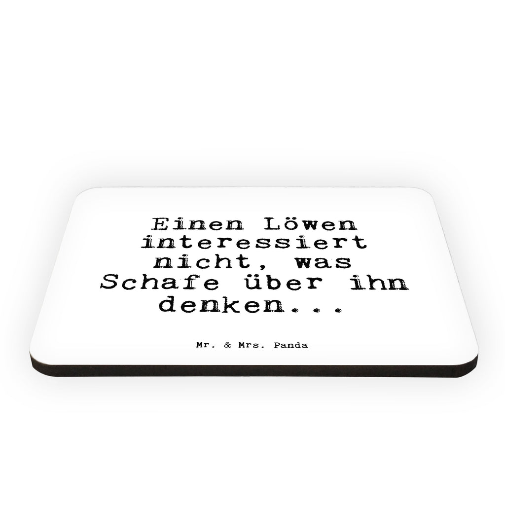 Magnet Sprüche und Zitate Einen Löwen interessiert nicht, was Schafe über ihn denken... Kühlschrankmagnet, Pinnwandmagnet, Souvenir Magnet, Motivmagnete, Dekomagnet, Whiteboard Magnet, Notiz Magnet, Kühlschrank Dekoration, Spruch, Sprüche, lustige Sprüche, Weisheiten, Zitate, Spruch Geschenke, Spruch Sprüche Weisheiten Zitate Lustig Weisheit Worte