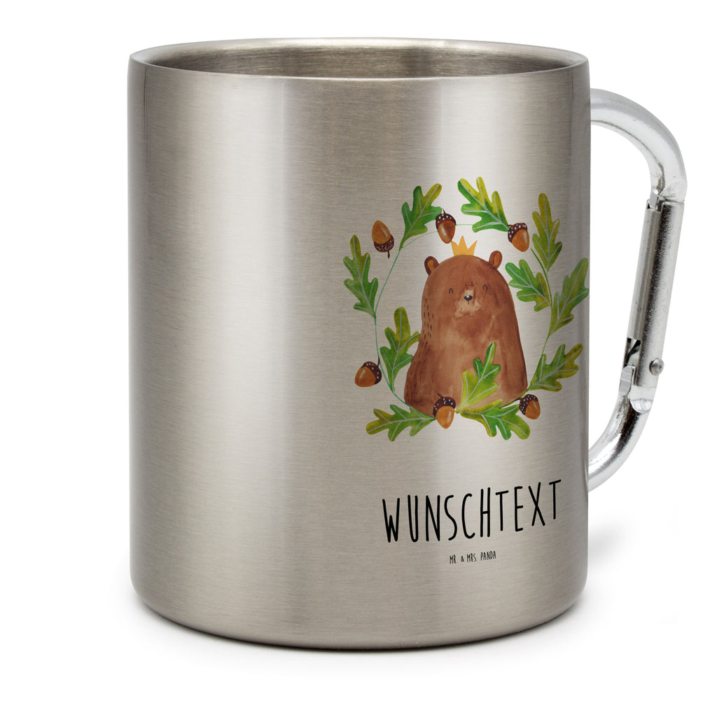 Personalisierter Edelstahlbecher Bär König Personalisierte Edelstahltasse, Personalisierter Edelstahlbecher, Personalisierter Outdoor Becher, Personalisierte Outdoor Tasse, Bär, Teddy, Teddybär, Papa, Papa Bär, bester Vater, bester Papa, weltbester Papa, Vatertag, Vater, Dad, Daddy, Papi