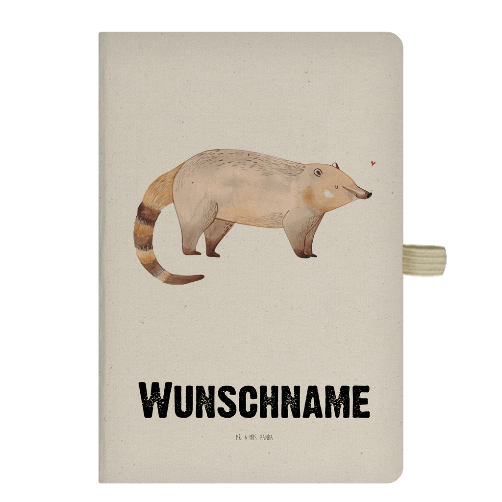 DIN A4 Personalisiertes Notizbuch Nasenbär Personalisiertes Notizbuch, Notizbuch mit Namen, Notizbuch bedrucken, Personalisierung, Namensbuch, Namen, Tiermotive, Gute Laune, lustige Sprüche, Tiere, Nasenbär, Nasenbären, Rüsselbär, Bär