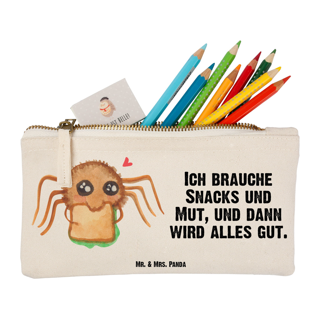 Schminktasche Spinne Agathe Sandwich Schminktasche, Kosmetiktasche, Kosmetikbeutel, Stiftemäppchen, Etui, Federmappe, Makeup, XXL, Schminketui, Kosmetiketui, Schlamperetui, Spinne Agathe, Spinne, Agathe, Videos, Merchandise, Glück, Mut, Hungrig, Verfressen, Lebensfreude, Alles wird gut, Hunger