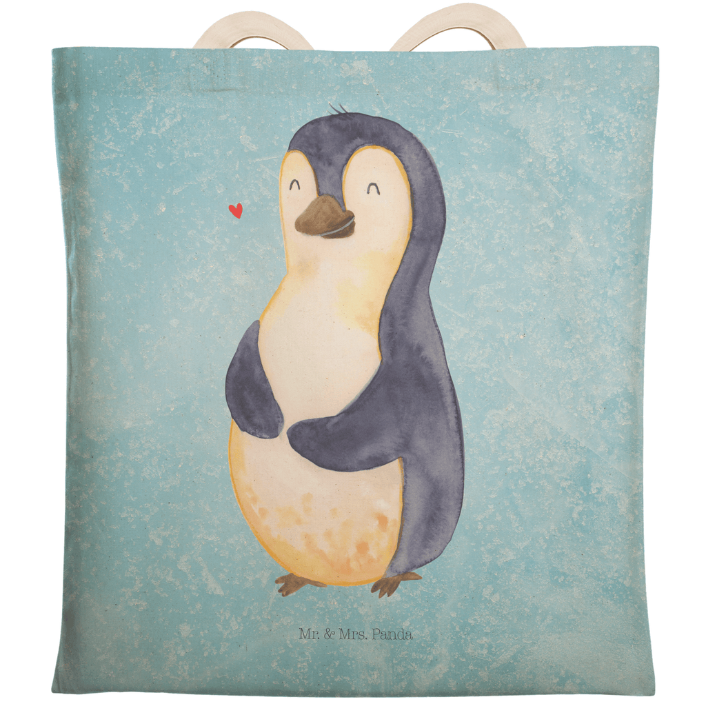 Einkaufstasche Pinguin Diät Tragetasche, Tasche, Beutel, Stofftasche, Baumwolltasche, Umhängetasche, Shopper, Einkaufstasche, Beuteltasche, Pinguin, Pinguine, Diät, Abnehmen, Abspecken, Gewicht, Motivation, Selbstliebe, Körperliebe, Selbstrespekt