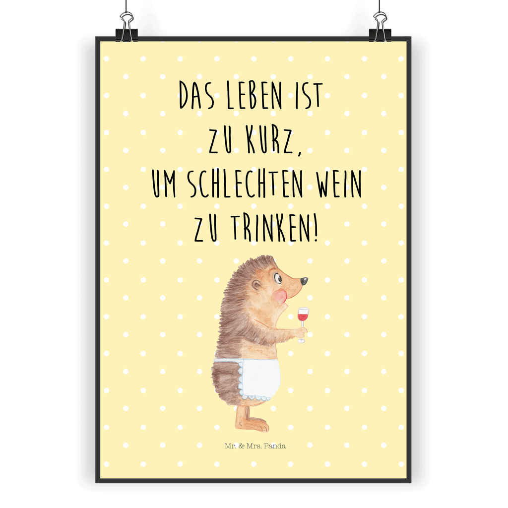 Poster Igel mit Wein Poster, Wandposter, Bild, Wanddeko, Küchenposter, Kinderposter, Wanddeko Bild, Raumdekoration, Wanddekoration, Handgemaltes Poster, Mr. & Mrs. Panda Poster, Designposter, Kunstdruck, Posterdruck, Tiermotive, Gute Laune, lustige Sprüche, Tiere, Wein Spruch, Igel, Geschenk Weintrinker, Geschenk Weinliebhaber, Wein Deko, Weinglas, Rotwein, Weißwein, Wein trinken