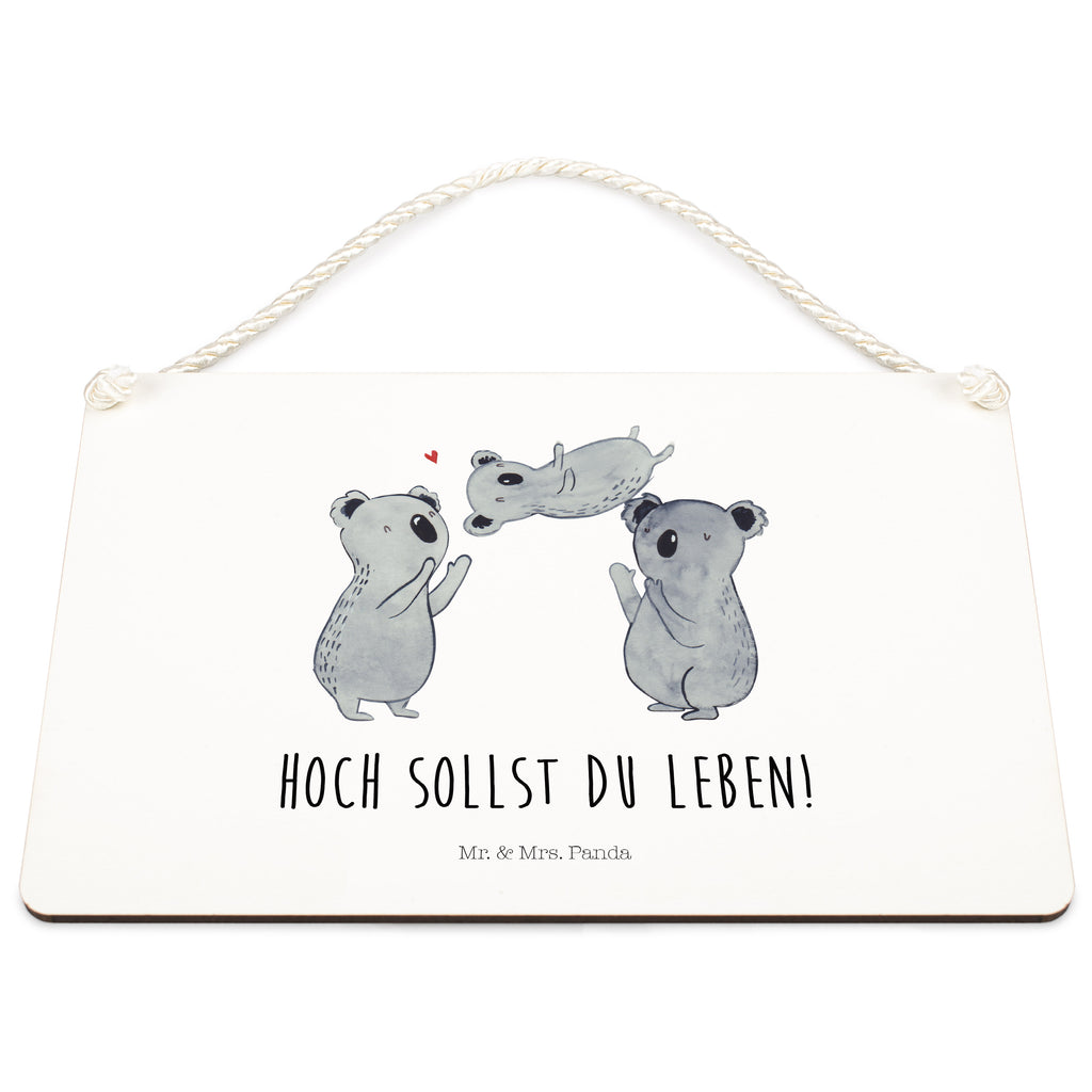 Deko Schild Koalas Feiern Dekoschild, Deko Schild, Schild, Tür Schild, Türschild, Holzschild, Wandschild, Wanddeko, Geburtstag, Geburtstagsgeschenk, Geschenk, Koala, Familie, Kind, Eltern, Herz, Liebe