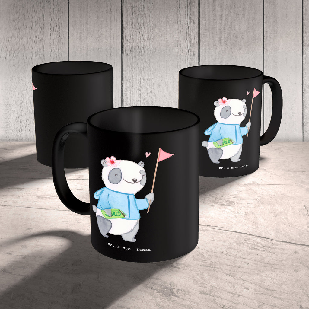 Tasse Reiseleiterin mit Herz Tasse, Kaffeetasse, Teetasse, Becher, Kaffeebecher, Teebecher, Keramiktasse, Porzellantasse, Büro Tasse, Geschenk Tasse, Tasse Sprüche, Tasse Motive, Kaffeetassen, Tasse bedrucken, Designer Tasse, Cappuccino Tassen, Schöne Teetassen, Beruf, Ausbildung, Jubiläum, Abschied, Rente, Kollege, Kollegin, Geschenk, Schenken, Arbeitskollege, Mitarbeiter, Firma, Danke, Dankeschön