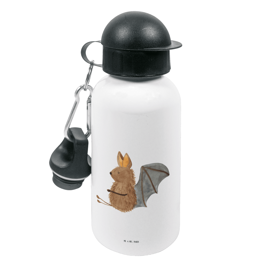 Kindertrinkflasche Fledermaus sitzend Kindertrinkflasche, Kinder Trinkflasche, Trinkflasche, Flasche, Kinderflasche, Kinder, Kids, Kindergarten Flasche, Grundschule, Jungs, Mädchen, Tiermotive, Gute Laune, lustige Sprüche, Tiere, Fledermaus, Fledermäuse, Motivation, entspannen