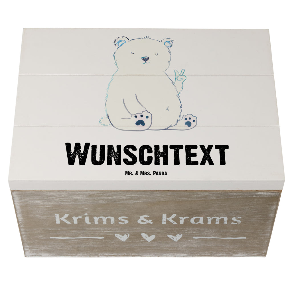 Personalisierte Holzkiste Eisbär Faul Holzkiste mit Namen, Kiste mit Namen, Schatzkiste mit Namen, Truhe mit Namen, Schatulle mit Namen, Erinnerungsbox mit Namen, Erinnerungskiste, mit Namen, Dekokiste mit Namen, Aufbewahrungsbox mit Namen, Holzkiste Personalisiert, Kiste Personalisiert, Schatzkiste Personalisiert, Truhe Personalisiert, Schatulle Personalisiert, Erinnerungsbox Personalisiert, Erinnerungskiste Personalisiert, Dekokiste Personalisiert, Aufbewahrungsbox Personalisiert, Geschenkbox personalisiert, GEschenkdose personalisiert, Bär, Teddy, Teddybär, Eisbär, Nordpol, Faul, Entspannen, Relaxen, Büro, Arbeit, Bürojob, Arbeitsplatz, Homeoffice