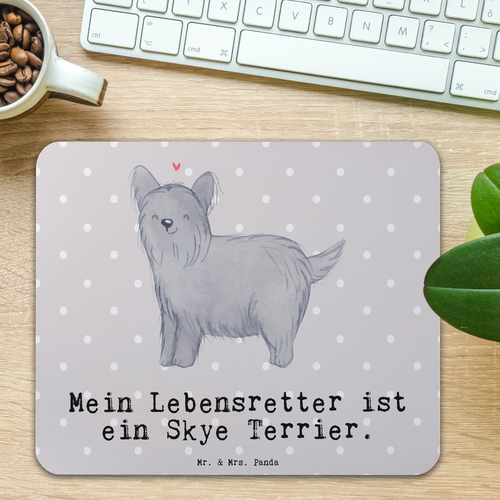 Mauspad Skye Terrier Lebensretter Mousepad, Computer zubehör, Büroausstattung, PC Zubehör, Arbeitszimmer, Mauspad, Einzigartiges Mauspad, Designer Mauspad, Mausunterlage, Mauspad Büro, Hund, Hunderasse, Rassehund, Hundebesitzer, Geschenk, Tierfreund, Schenken, Welpe, Skye Terrier, Terrier