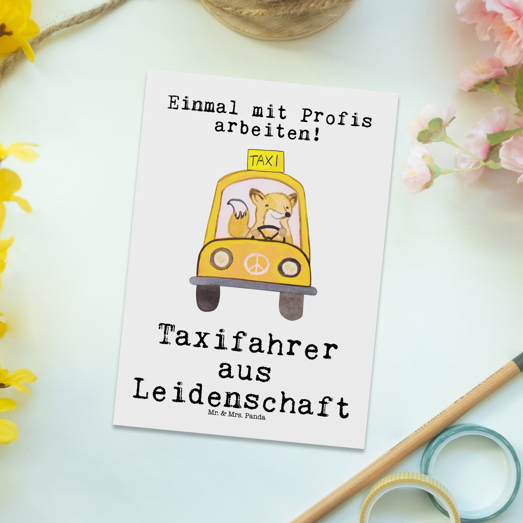 Postkarte Taxifahrer aus Leidenschaft Postkarte, Karte, Geschenkkarte, Grußkarte, Einladung, Ansichtskarte, Geburtstagskarte, Einladungskarte, Dankeskarte, Ansichtskarten, Einladung Geburtstag, Einladungskarten Geburtstag, Beruf, Ausbildung, Jubiläum, Abschied, Rente, Kollege, Kollegin, Geschenk, Schenken, Arbeitskollege, Mitarbeiter, Firma, Danke, Dankeschön