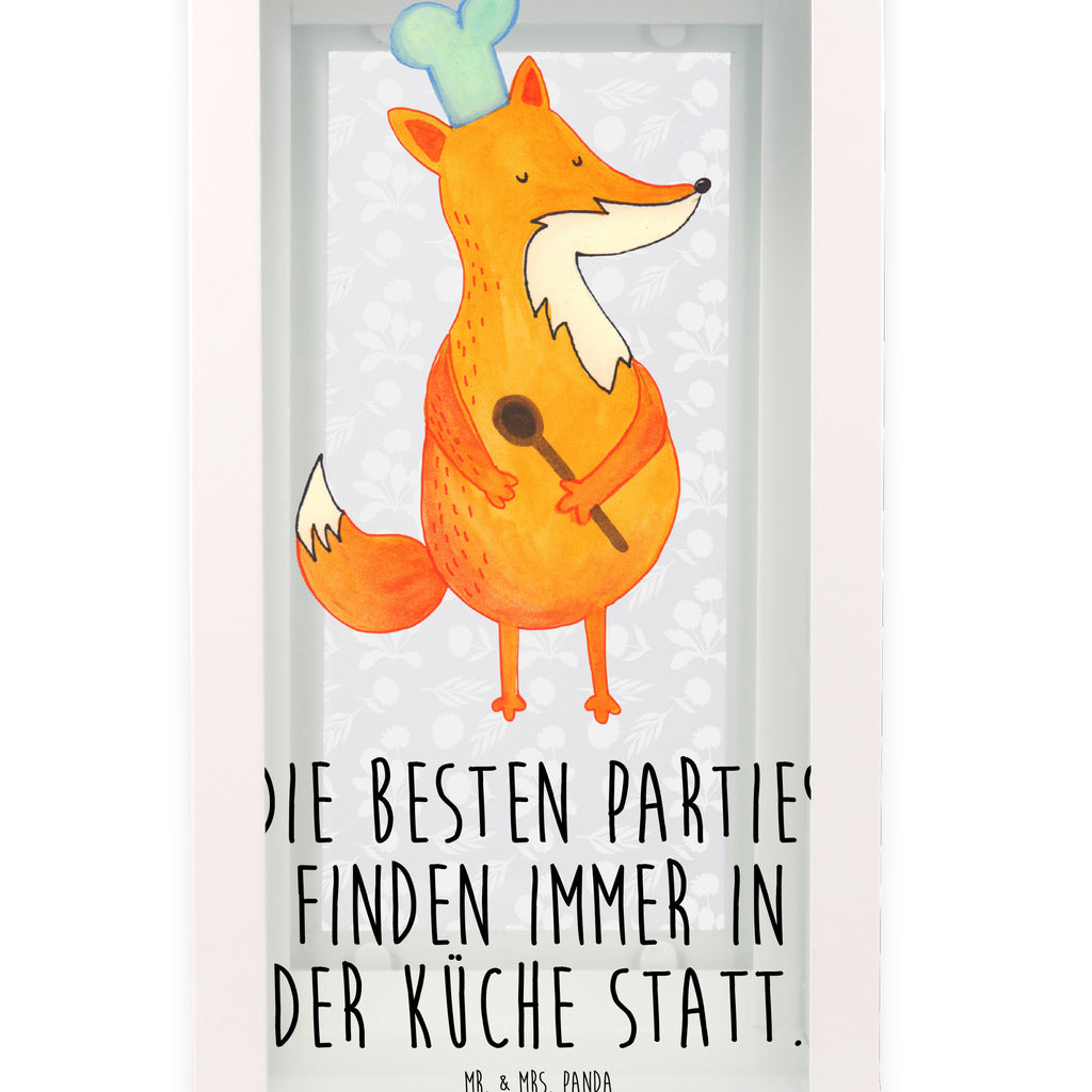 Deko Laterne Fuchs Koch Gartenlampe, Gartenleuchte, Gartendekoration, Gartenlicht, Laterne kleine Laternen, XXL Laternen, Laterne groß, Fuchs, Füchse, Koch Geschenk, Küche Spruch, Küche Deko, Köche, Bäcker, Party Spruch, Spruch lustig, witzig