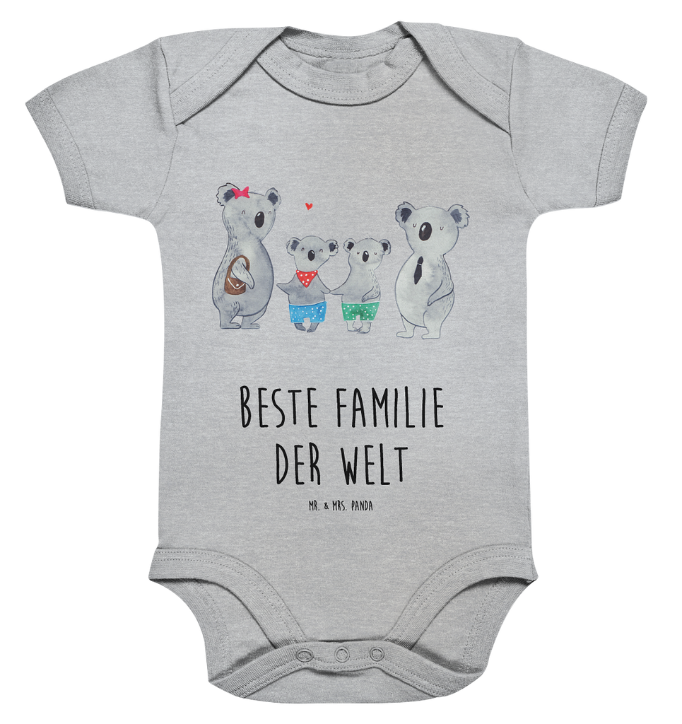 Organic Baby Body Koala Familie zwei Babykleidung, Babystrampler, Strampler, Wickelbody, Baby Erstausstattung, Junge, Mädchen, Familie, Vatertag, Muttertag, Bruder, Schwester, Mama, Papa, Oma, Opa, Koala, Koalabär, beste Familie, Familienzeit, Familienleben, Koalafamilie, Lieblingsfamilie