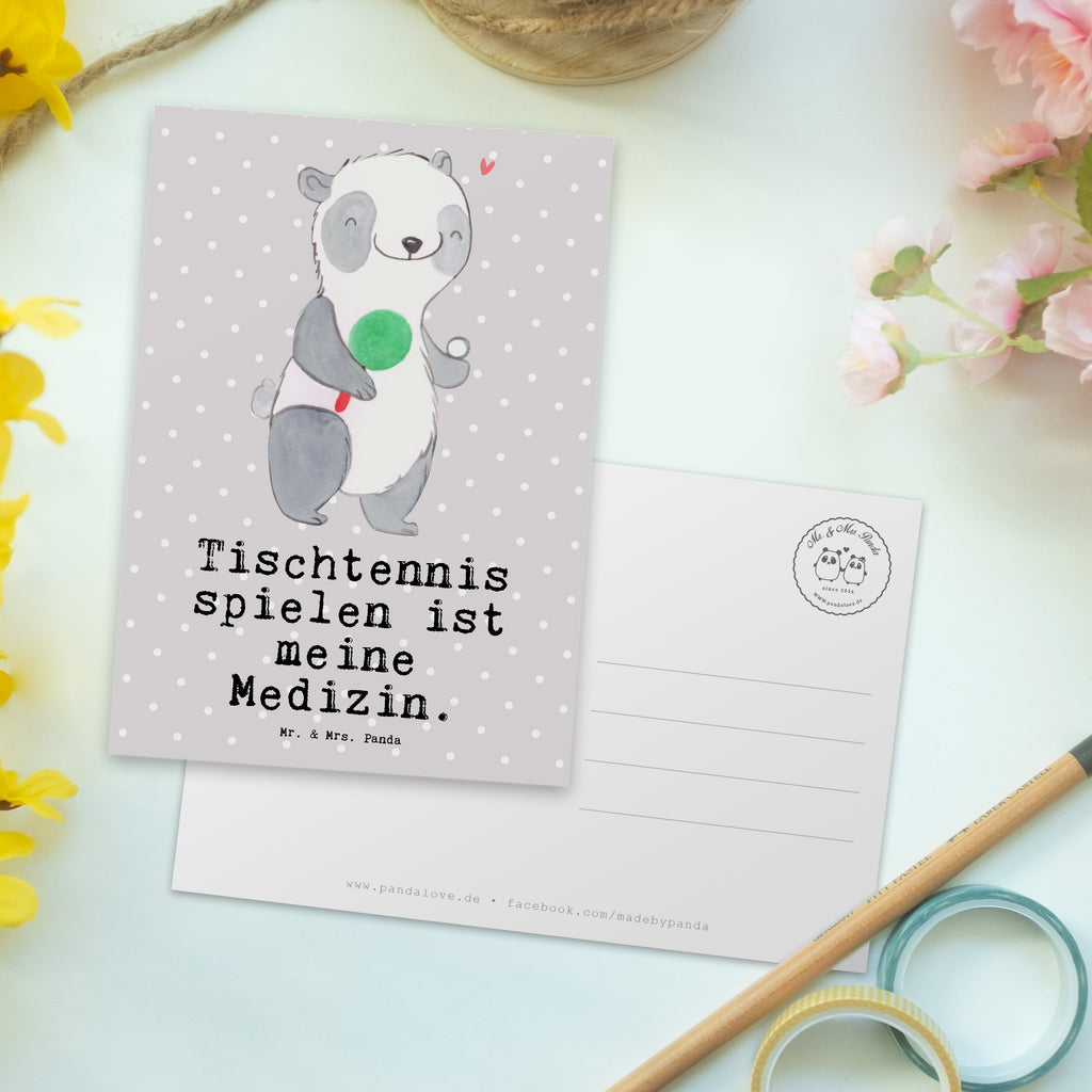 Postkarte Panda Tischtennis Medizin Postkarte, Karte, Geschenkkarte, Grußkarte, Einladung, Ansichtskarte, Geburtstagskarte, Einladungskarte, Dankeskarte, Ansichtskarten, Einladung Geburtstag, Einladungskarten Geburtstag, Geschenk, Sport, Sportart, Hobby, Schenken, Danke, Dankeschön, Auszeichnung, Gewinn, Sportler, Tischtennis, Tischtennis Bund, Tischtennis Verein, Ballsport