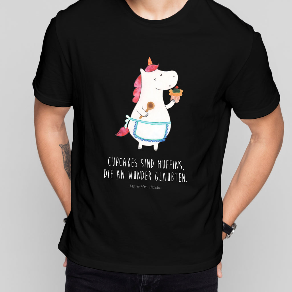 T-Shirt Standard Einhorn Küchenfee T-Shirt, Shirt, Tshirt, Lustiges T-Shirt, T-Shirt mit Spruch, Party, Junggesellenabschied, Jubiläum, Geburstag, Herrn, Damen, Männer, Frauen, Schlafshirt, Nachthemd, Sprüche, Einhorn, Einhörner, Einhorn Deko, Pegasus, Unicorn, backen, Muffin, Motivation, Träumer, träumen, Bäckerin, Hobbykoch, Koch, Torte, Kuchen