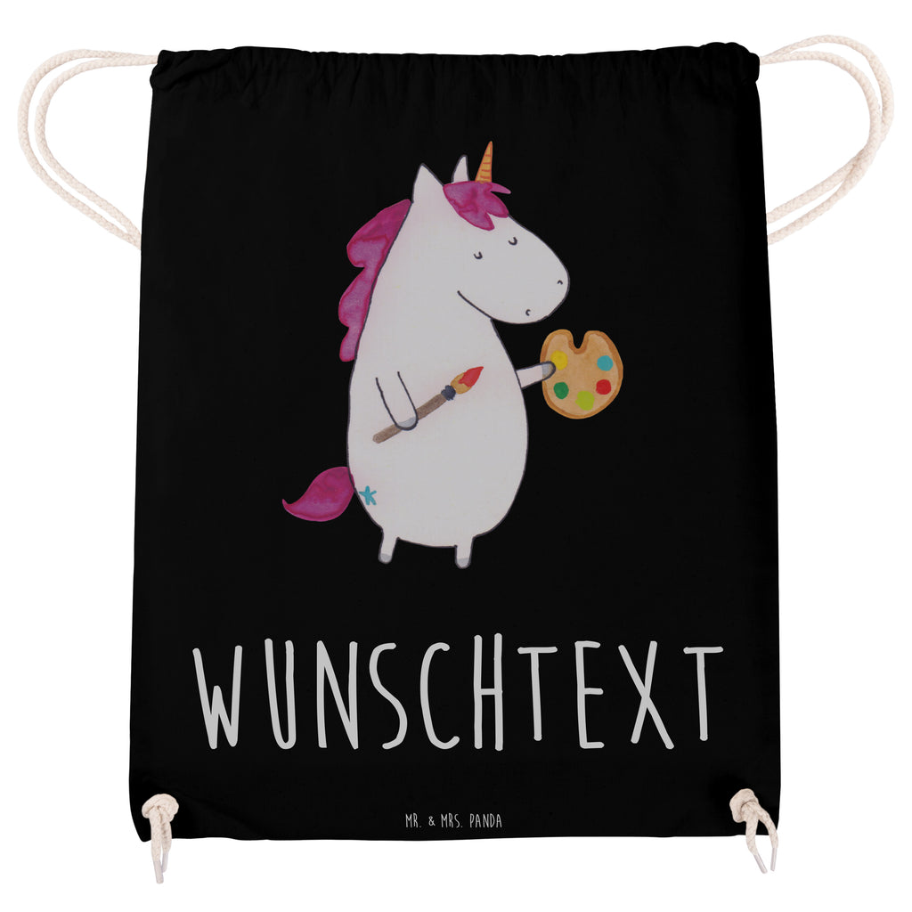 Personalisierter Sportbeutel Einhorn Künstler Personalisierter Sportbeutel, Personalisierter Beutel, Personalisierte Sporttasche, Personalisierter Tasche, Personalisierter Stoffbeutel, Personalisierter Sportbeutel Kinder, Sportbeutel mit Namen, Turnbeutel mit Namen, Beutel mit Namen, Sporttasche mit Namen, Tasche mit Namen, Stoffbeutel mit Namen, Sportbeutel Kinder mit Namen, Wunschtext, Wunschnamen, Personalisierbar, Personalisierung, Einhorn, Einhörner, Einhorn Deko, Pegasus, Unicorn, Englisch, Künstler, Artist, Malen, Zeichnen, Welt, Farbe, Stift, Pinsel, Geschenk, Maler