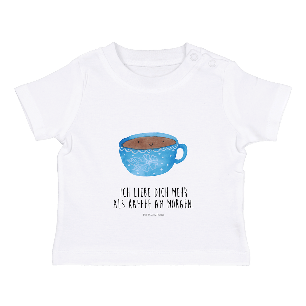 Organic Baby Shirt Kaffee Tasse Baby T-Shirt, Jungen Baby T-Shirt, Mädchen Baby T-Shirt, Shirt, Tiermotive, Gute Laune, lustige Sprüche, Tiere, Kaffee, Tasse, Liebe, Geschmack, Genuss, Glücklich