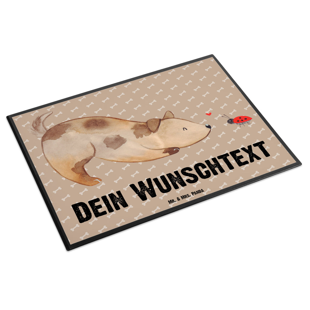 Personalisierte Schreibtischunterlage Hund Marienkäfer Personalisierte Schreibunterlage, Personalisierte Schreibtischauflage, Personalisierte Schreibtisch Unterlagen, Schreibunterlage mit Namen, Schreibtischauflage mit Namen, Schreibtisch Unterlagen mit Namen, Selbst gestalten, Namensaufdruck, Namenspersonalisierung, Hund, Hundemotiv, Haustier, Hunderasse, Tierliebhaber, Hundebesitzer, Sprüche, Hunde, Hundespruch, Marienkäfer, Mischling, Mischlinghund