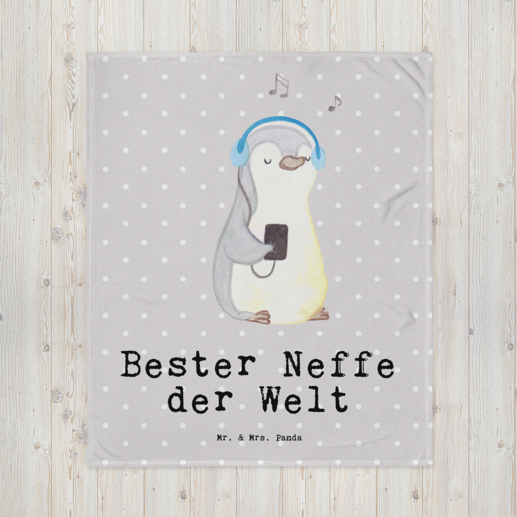 Kuscheldecke Pinguin Bester Neffe der Welt Decke, Wohndecke, Tagesdecke, Wolldecke, Sofadecke, für, Dankeschön, Geschenk, Schenken, Geburtstag, Geburtstagsgeschenk, Geschenkidee, Danke, Bedanken, Mitbringsel, Freude machen, Geschenktipp, Neffe, Onkel, Tante, Patentante, Patentonkel, Patenkind, Taufe, Sohn der Schwester, Sohn des Bruders, Bester