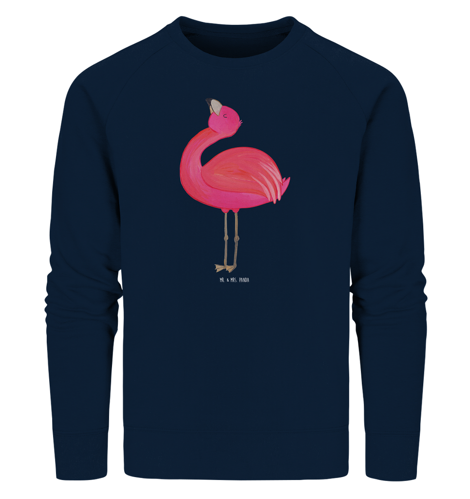 Organic Pullover Flamingo Stolz Pullover, Pullover Männer, Pullover Frauen, Sweatshirt, Sweatshirt Männer, Sweatshirt Frauen, Unisex, Flamingo, stolz, Freude, Selbstliebe, Selbstakzeptanz, Freundin, beste Freundin, Tochter, Mama, Schwester