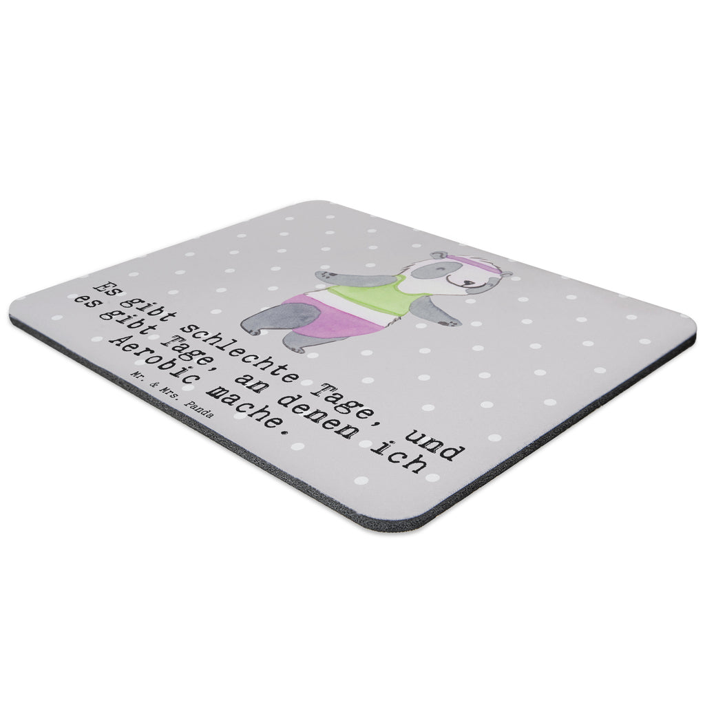 Mauspad Panda Aerobic Tage Mousepad, Computer zubehör, Büroausstattung, PC Zubehör, Arbeitszimmer, Mauspad, Einzigartiges Mauspad, Designer Mauspad, Mausunterlage, Mauspad Büro, Geschenk, Sport, Sportart, Hobby, Schenken, Danke, Dankeschön, Auszeichnung, Gewinn, Sportler, Aerobic, Aerobic Fitness, Fitnessstudio